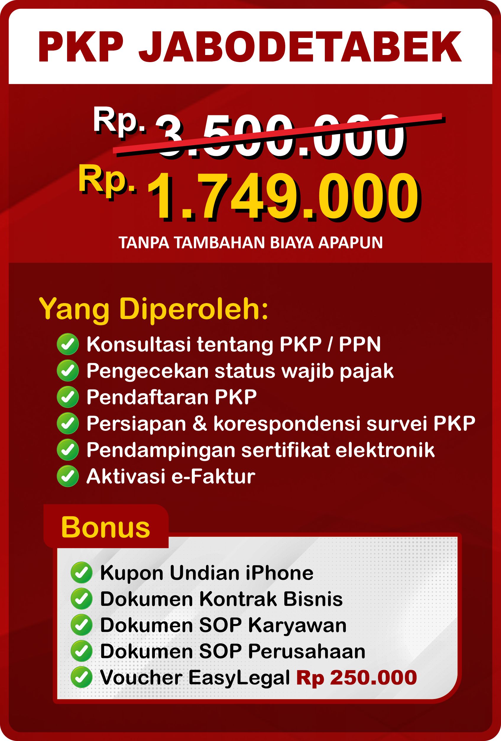 jasa pengurusan pkp Jabodatabek