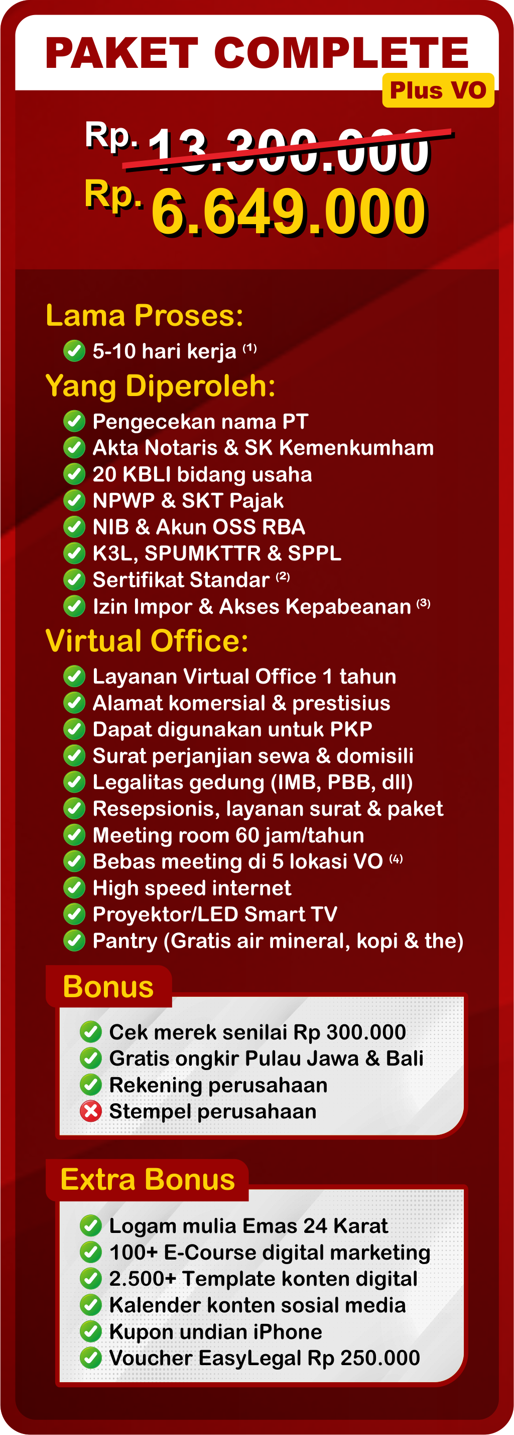 Jasa Pendirian PT