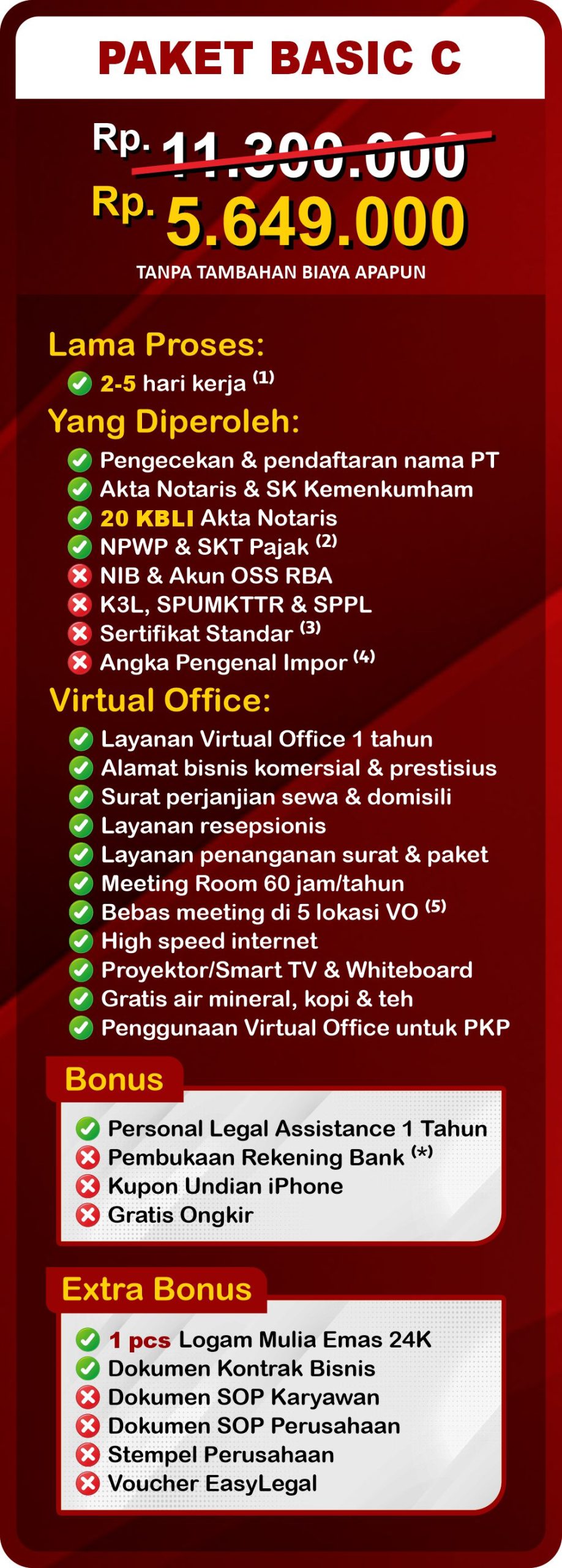 jasa pendirian pt + virtual office jakarta