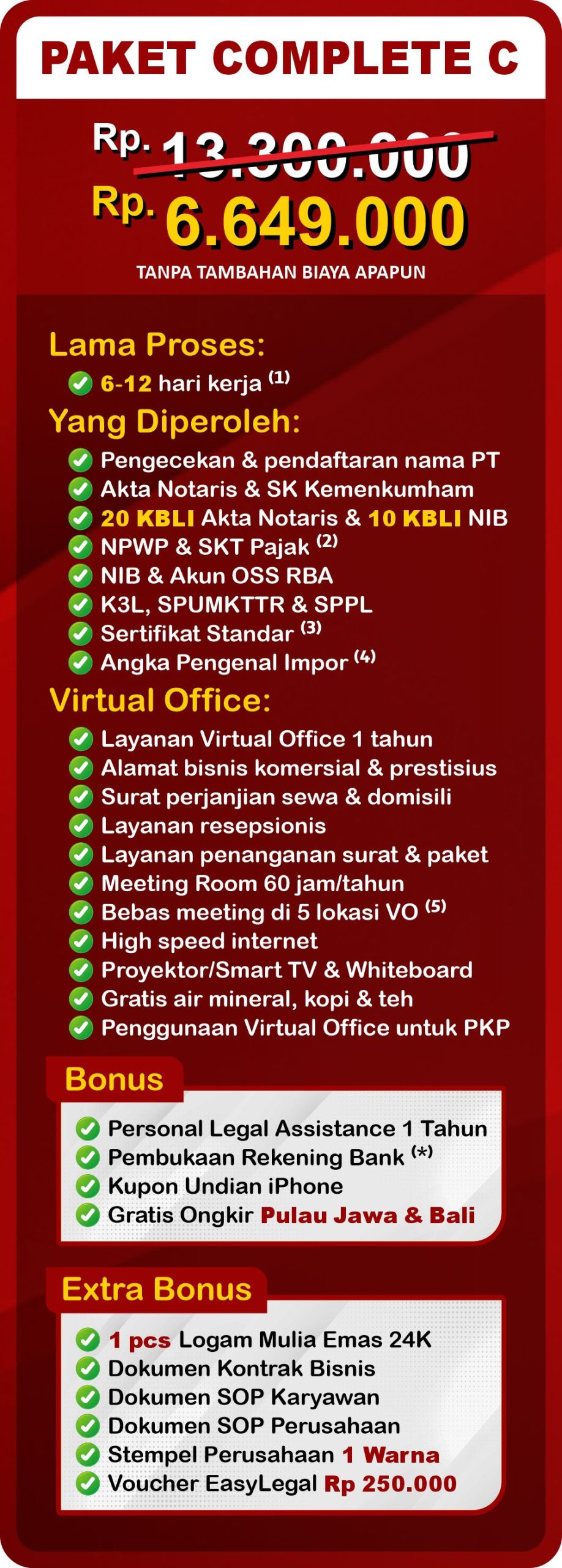 jasa pendirian pt + virtual office jakarta