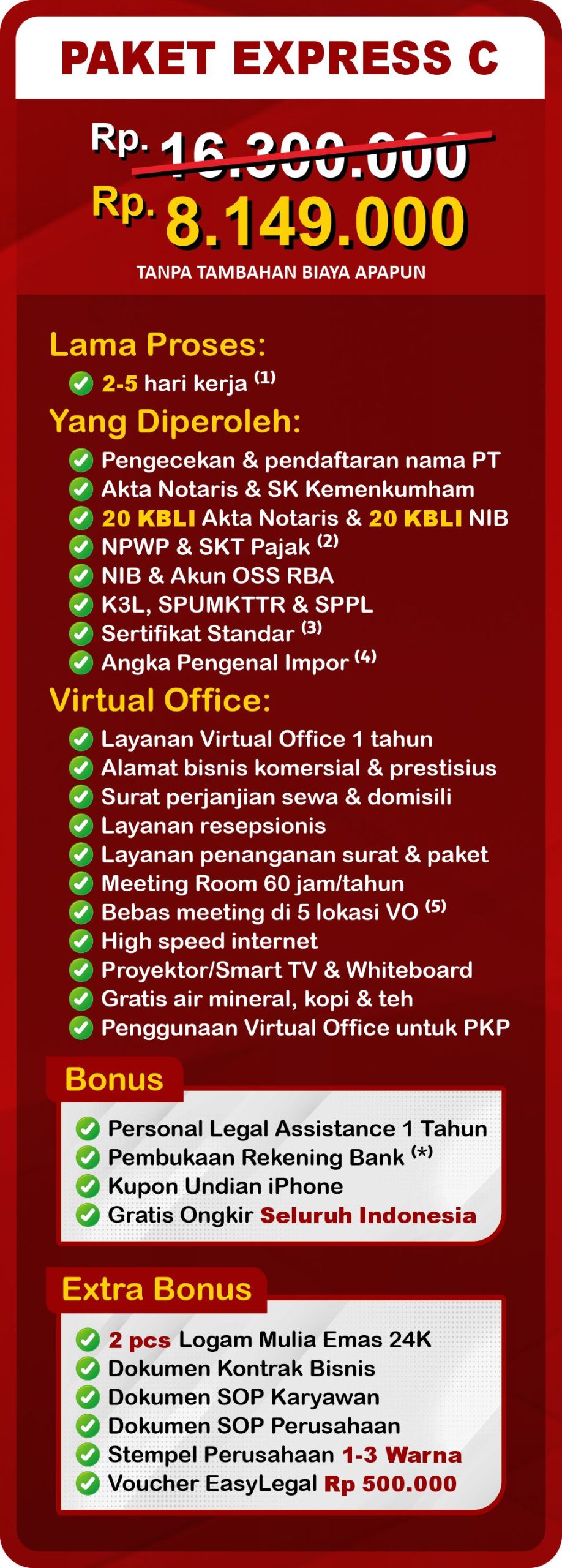 jasa pendirian pt + virtual office jakarta