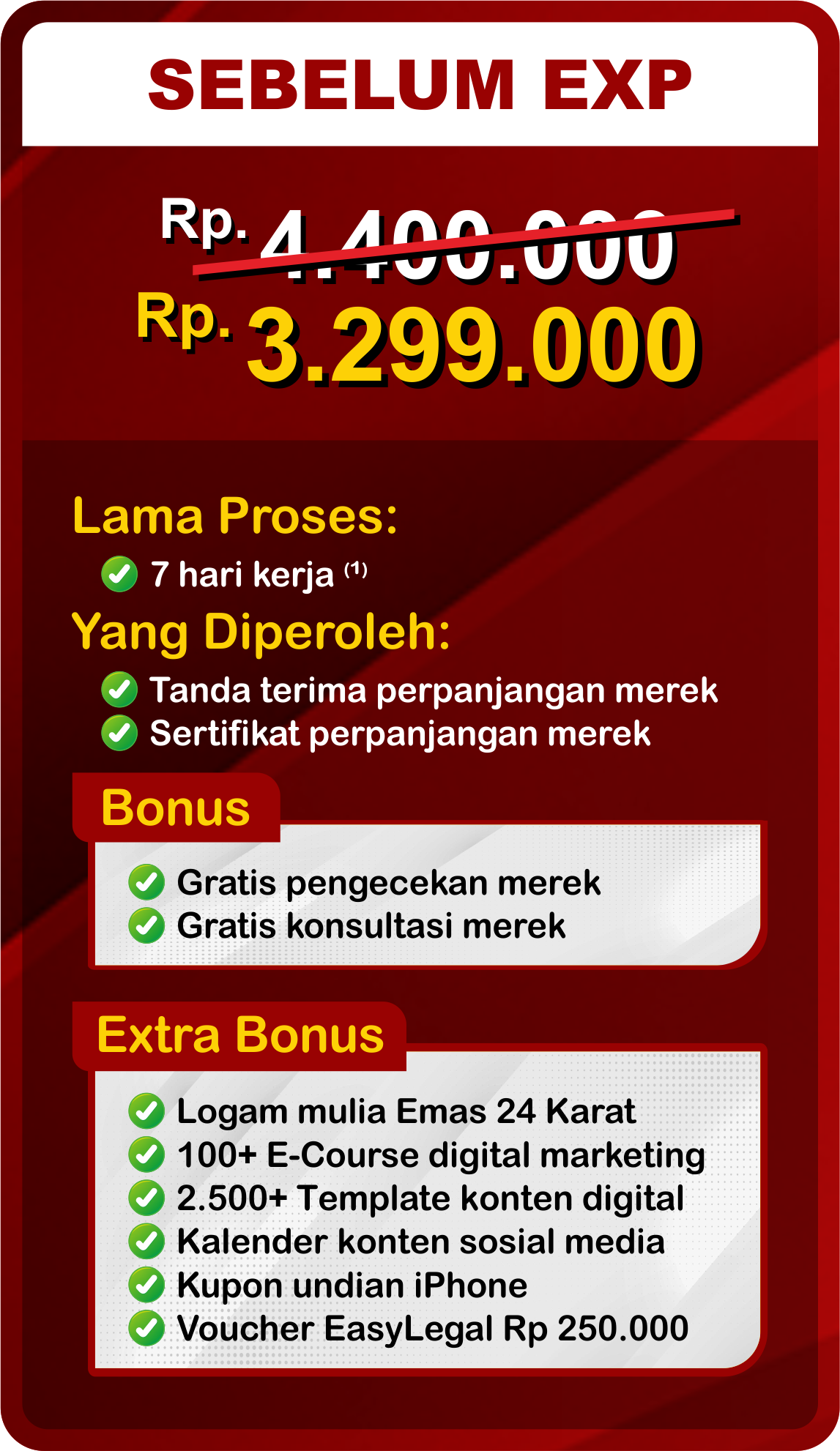 Jasa Pendaftaran Merek | TERMURAH EXPRESS 24 JAM