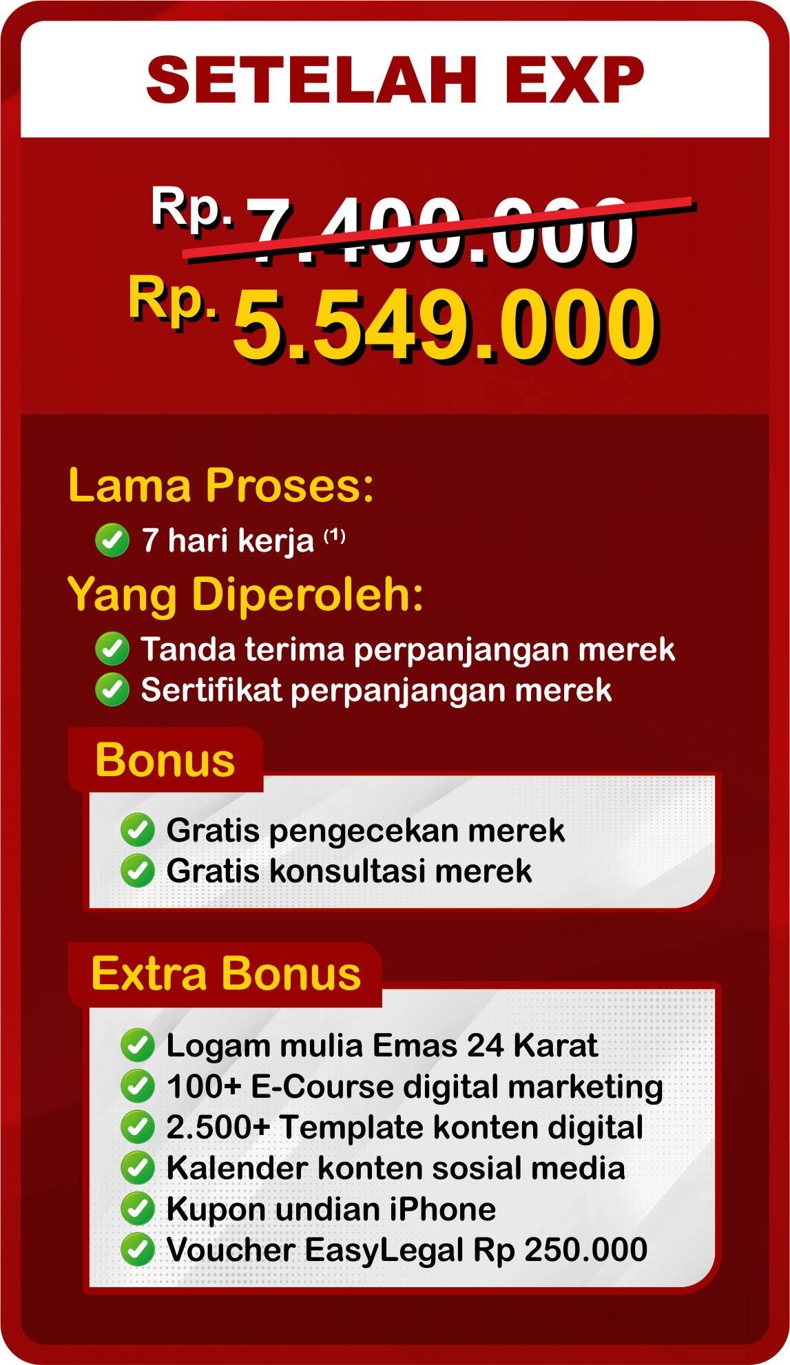 Jasa Pendaftaran Merek | TERMURAH EXPRESS 24 JAM